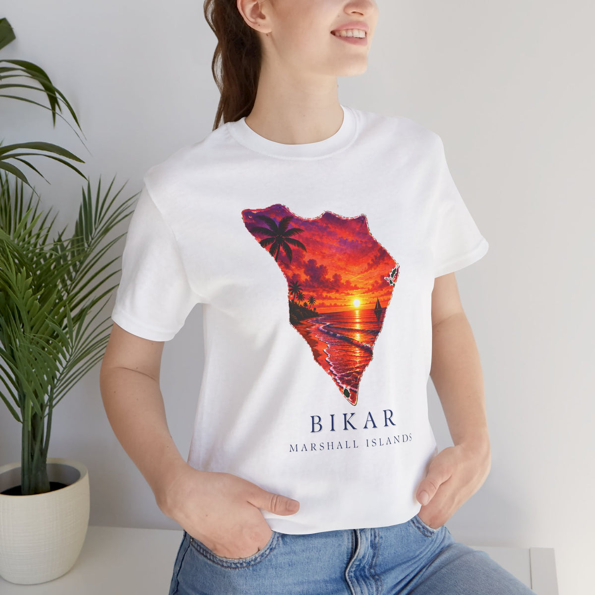 BIKAR Orange Sunset Unisex T-Shirt