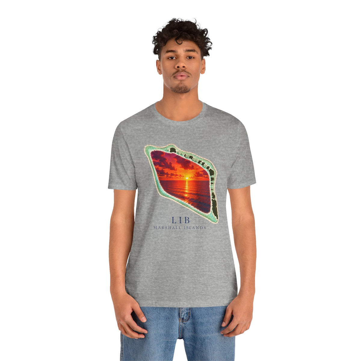 LIB Orange Sunset Unisex T-Shirt