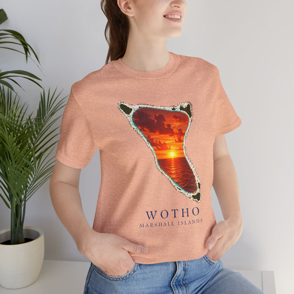 WOTHO Orange Sunset Unisex T-Shirt