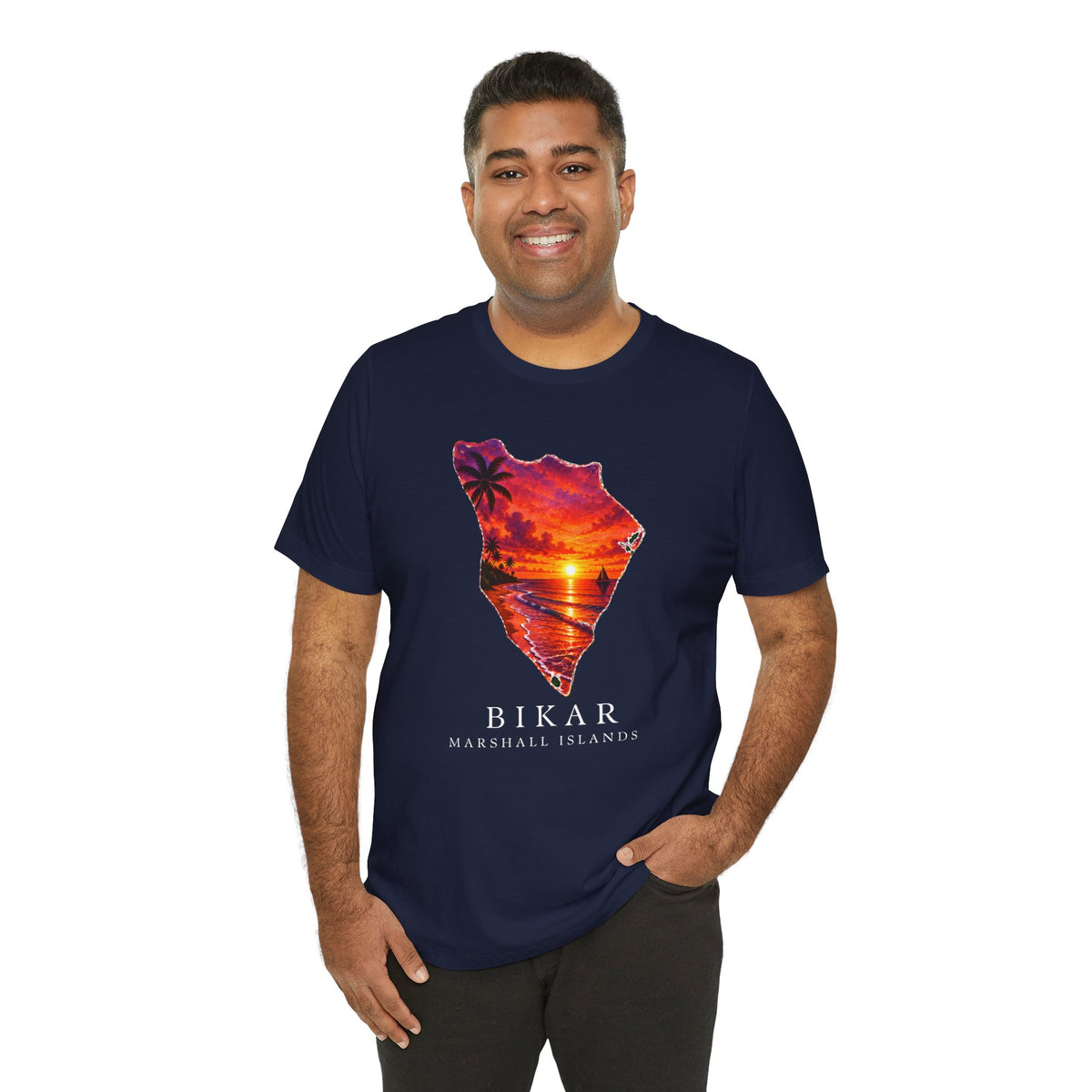 BIKAR Orange Sunset Unisex T-Shirt