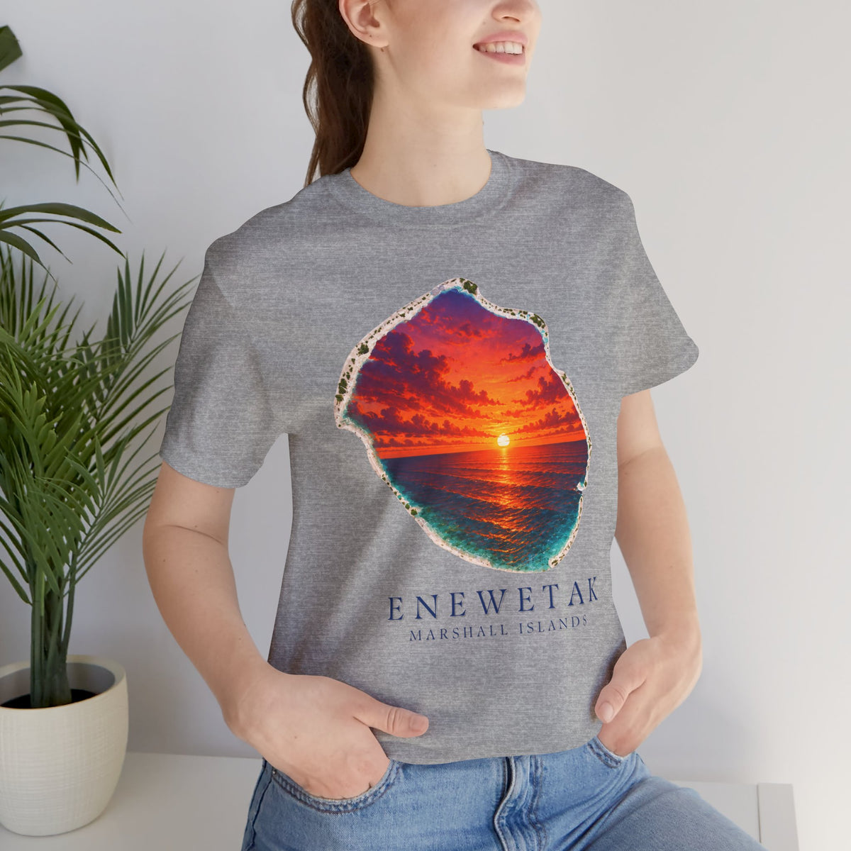 ENEWETAK Orange Sunset Unisex T-Shirt