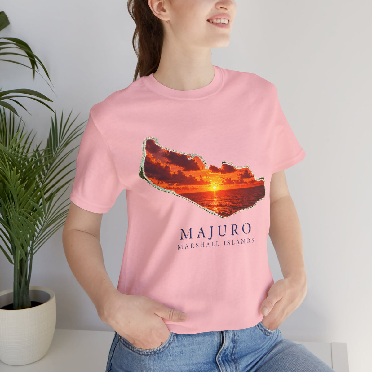 MAJURO Orange Sunset Unisex T-Shirt