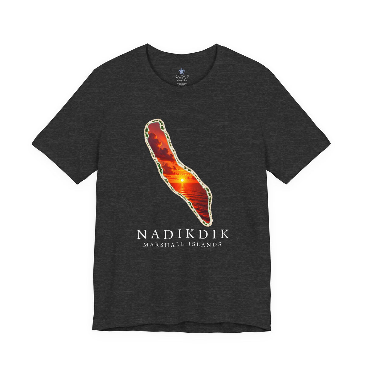 NADIKDIK Orange Sunset Unisex T-Shirt