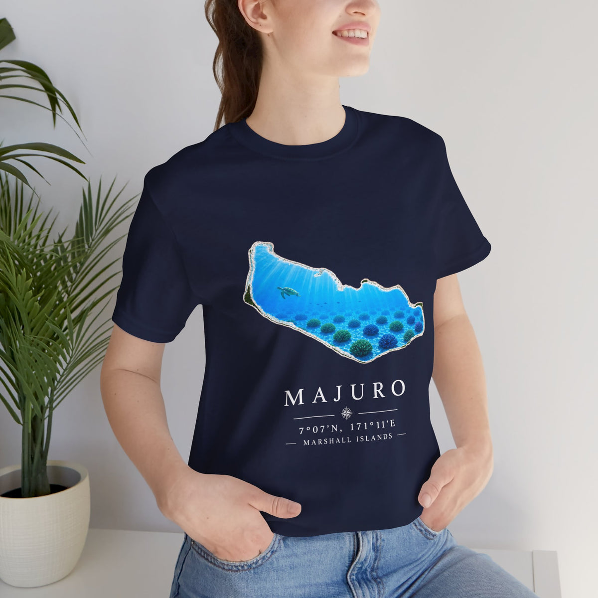 MAJURO Ocean Floor Unisex T-Shirt