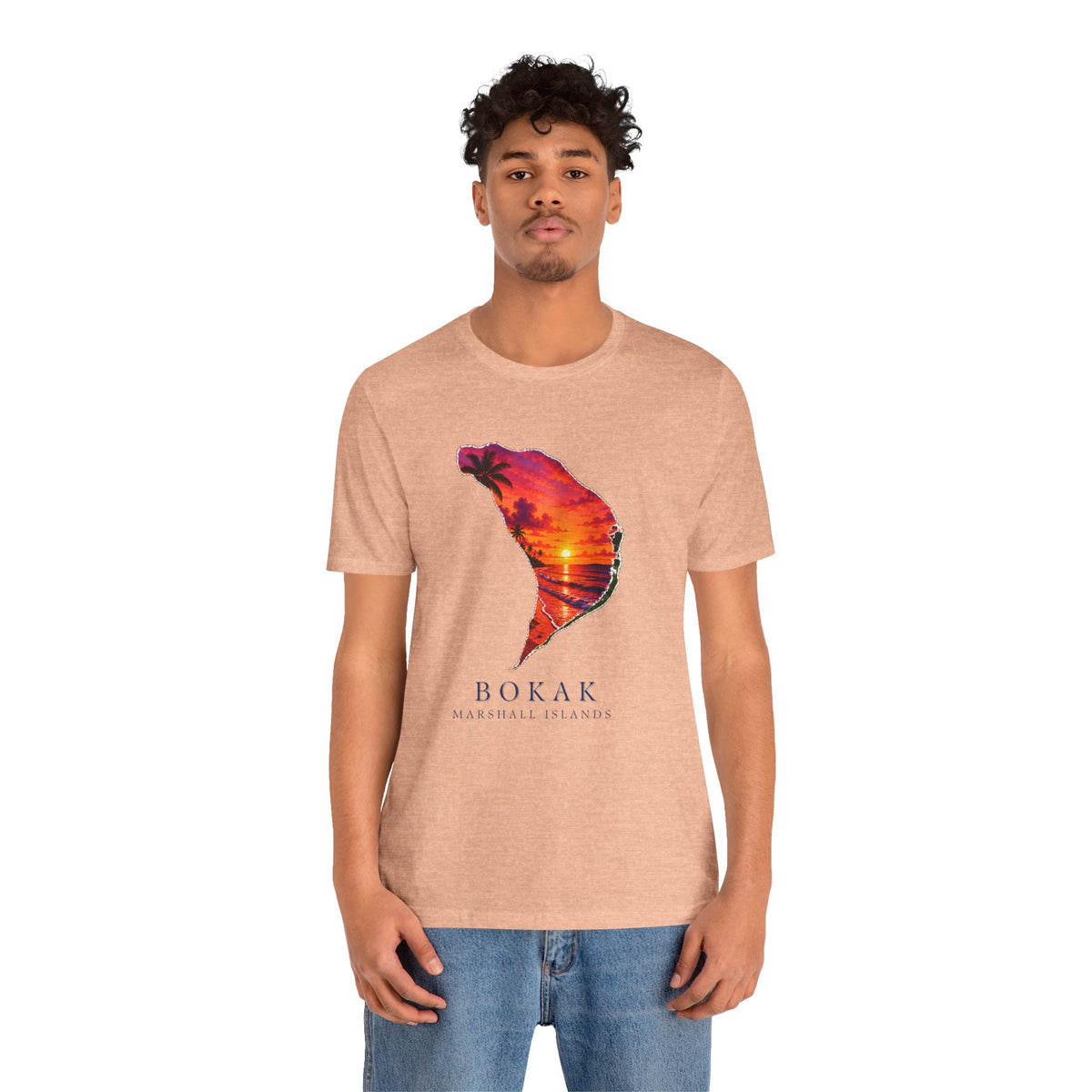 BOKAK Orange Sunset Unisex T-Shirt