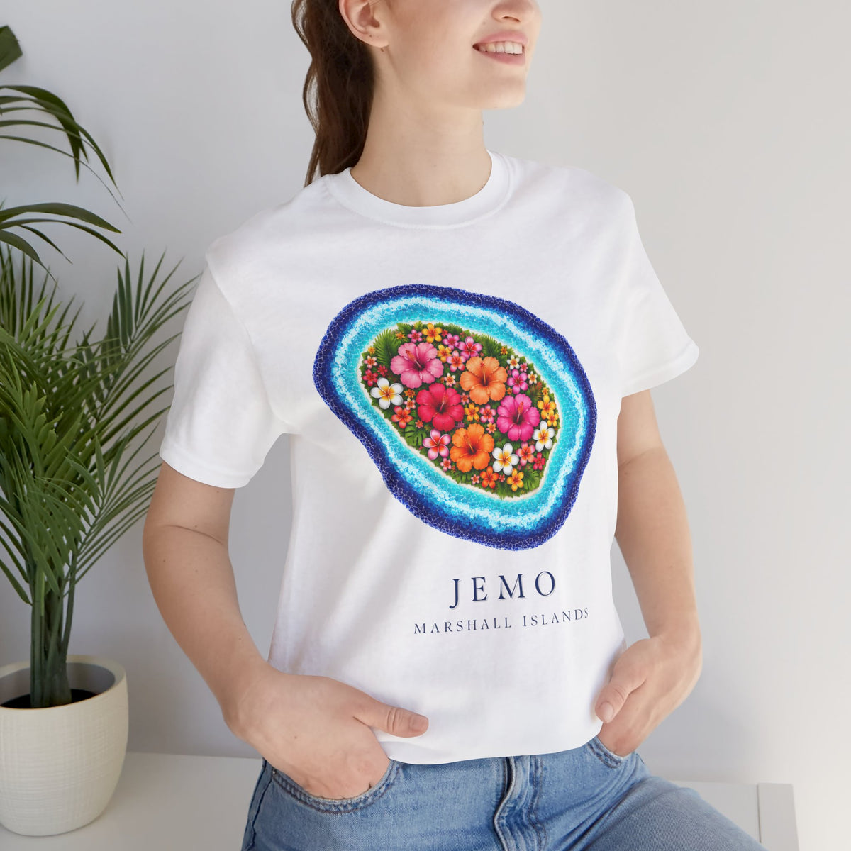 JEMO FLOWER  Unisex T-Shirt