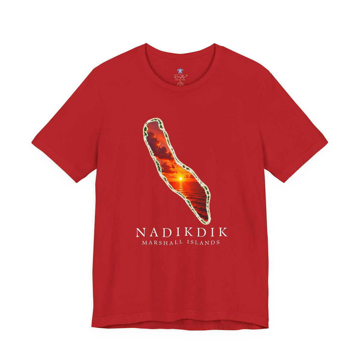 NADIKDIK Orange Sunset Unisex T-Shirt
