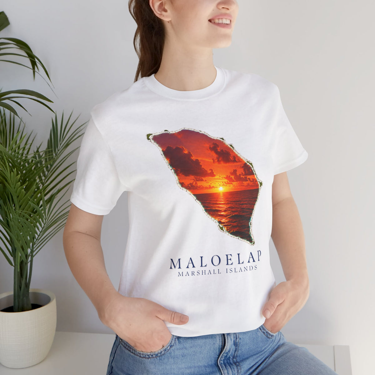 MALOELAP Orange Sunset Unisex T-Shirt