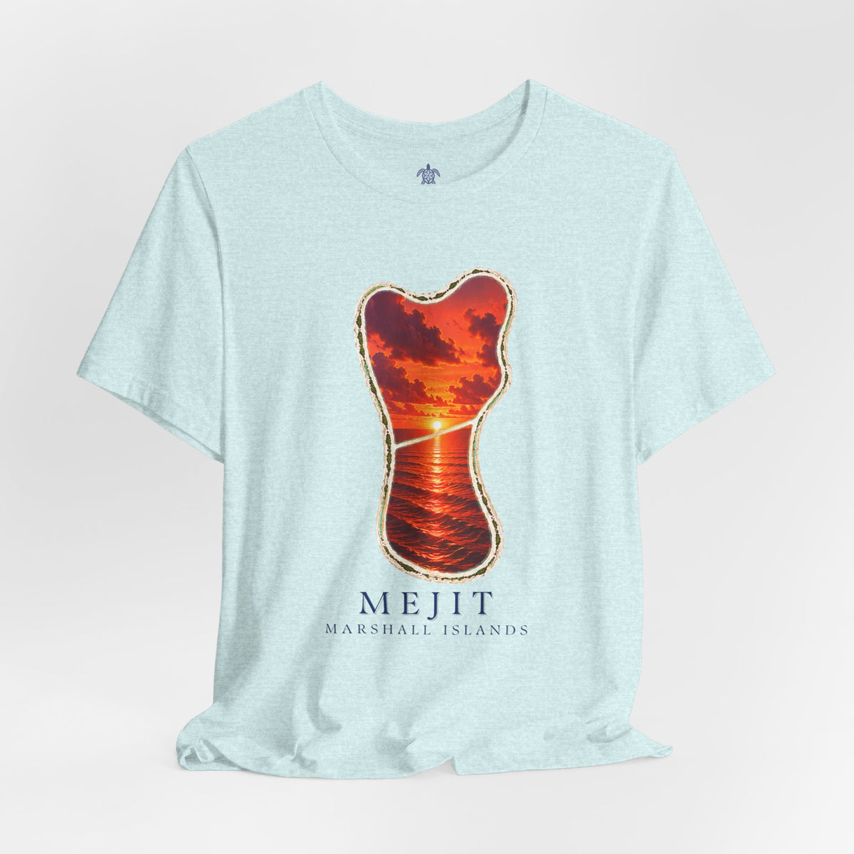 MEJIT Orange Sunset Unisex T-Shirt