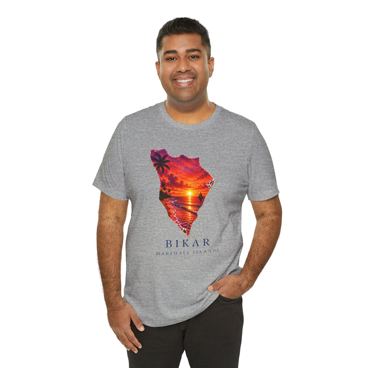 BIKAR Orange Sunset Unisex T-Shirt