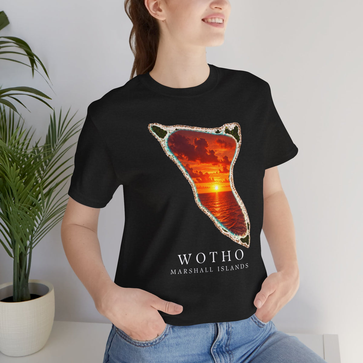WOTHO Orange Sunset Unisex T-Shirt