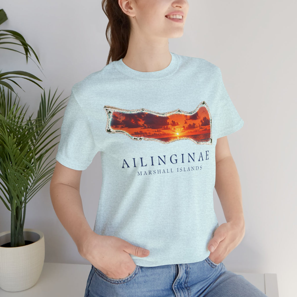 AILINGINAE Orange Sunset Unisex T-Shirt