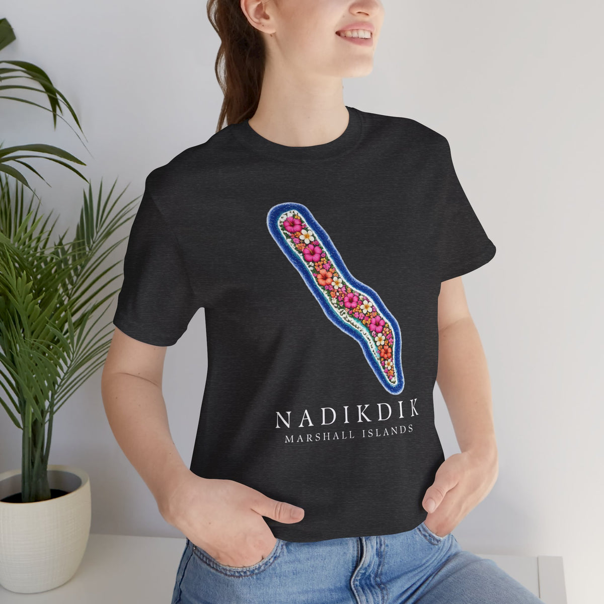 NADIKDIK  FLOWER  Unisex T-Shirt