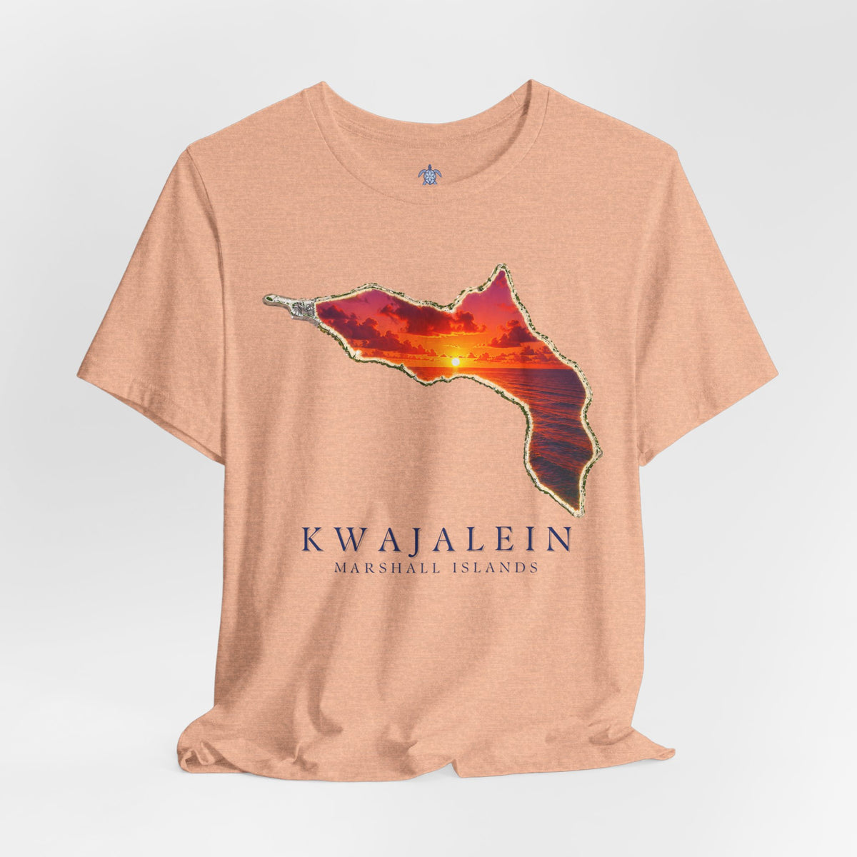 KWAJALEIN  Orange Sunset Unisex T-Shirt