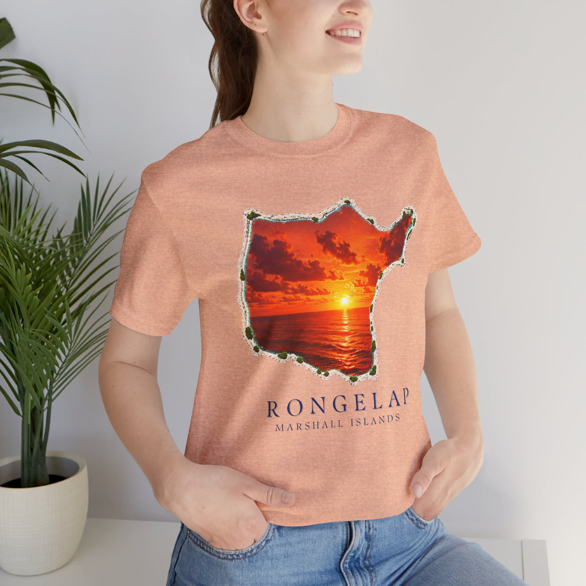 RONGELAP Orange Sunset Unisex T-Shirt