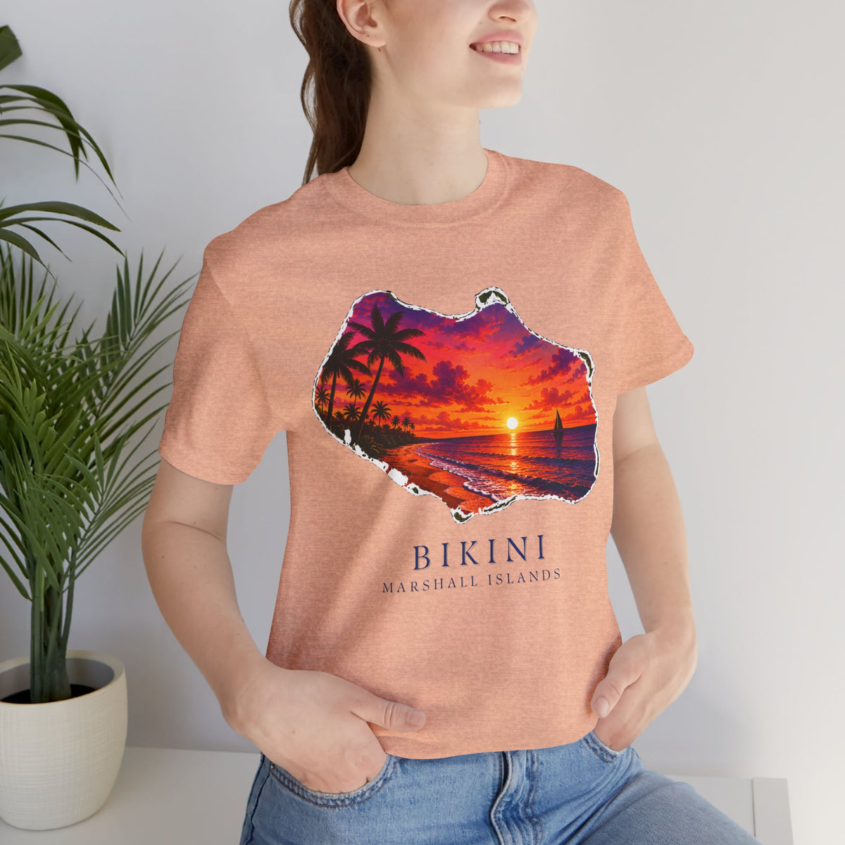 BIKINI Orange Sunset Unisex T-Shirt