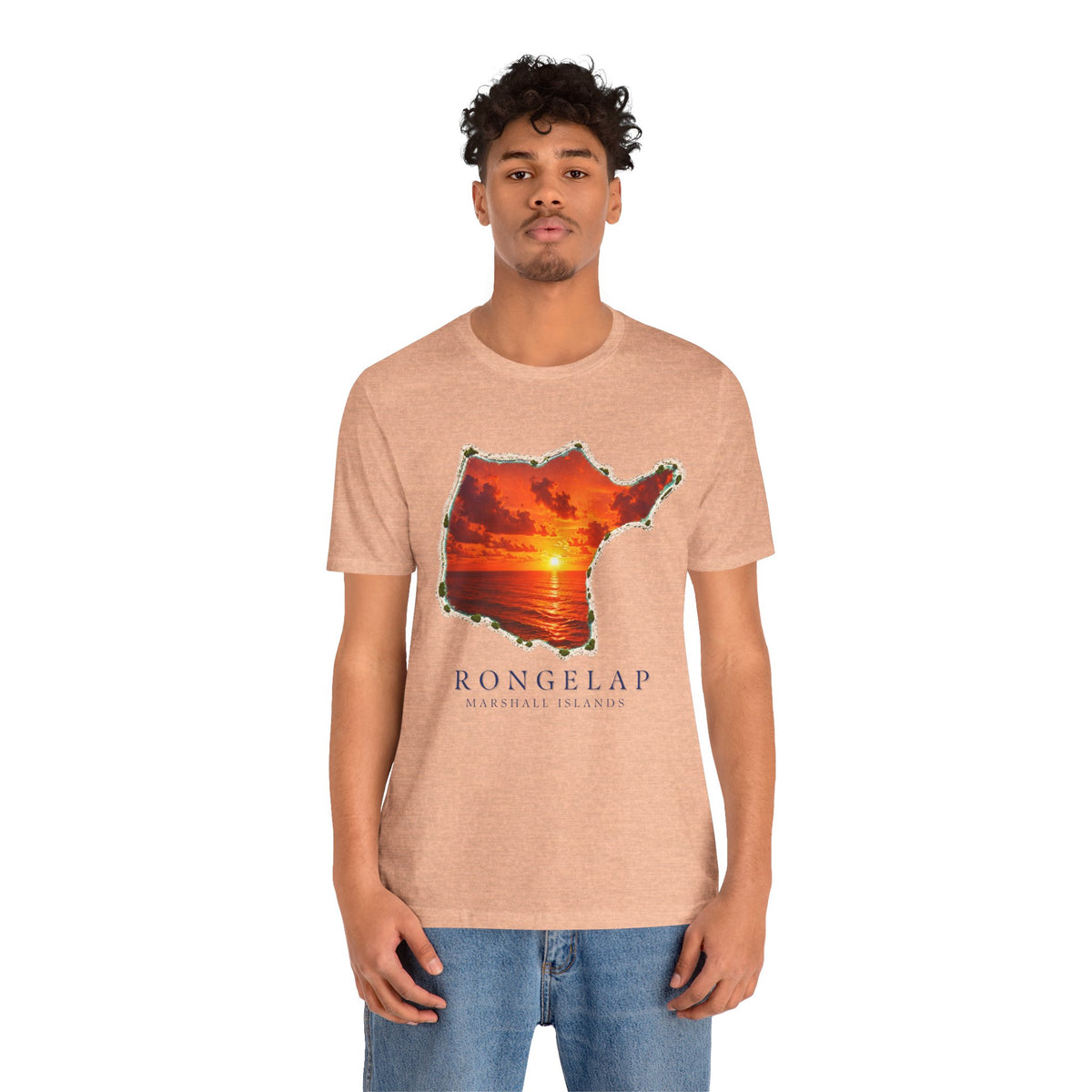 RONGELAP Orange Sunset Unisex T-Shirt