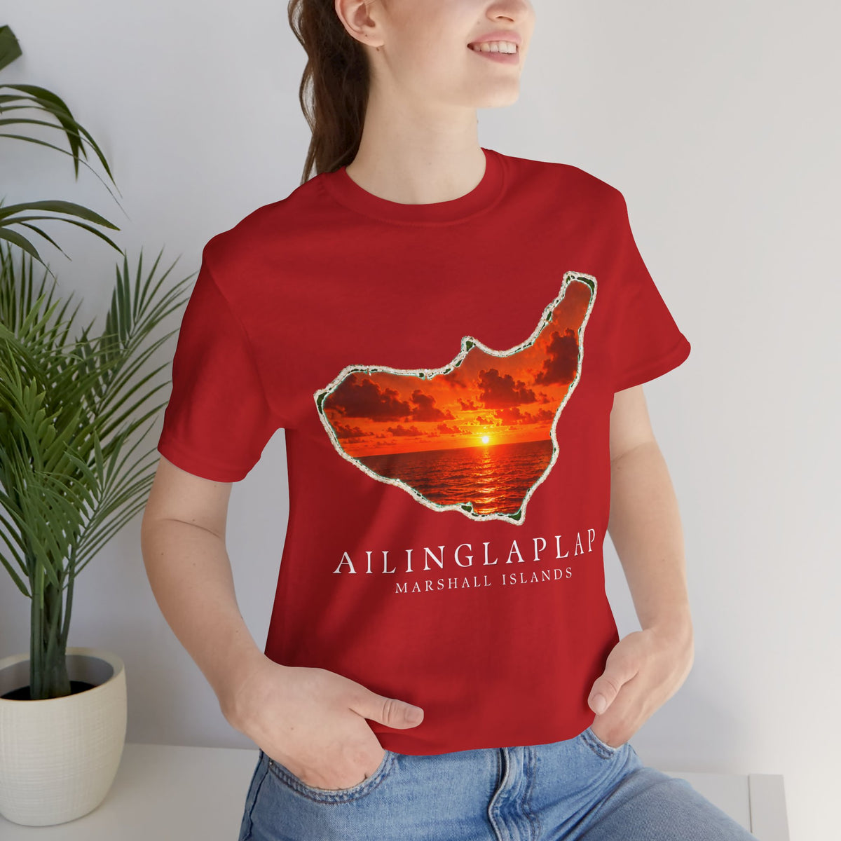 AILINGLAPLAP Orange Sunset Unisex T-Shirt