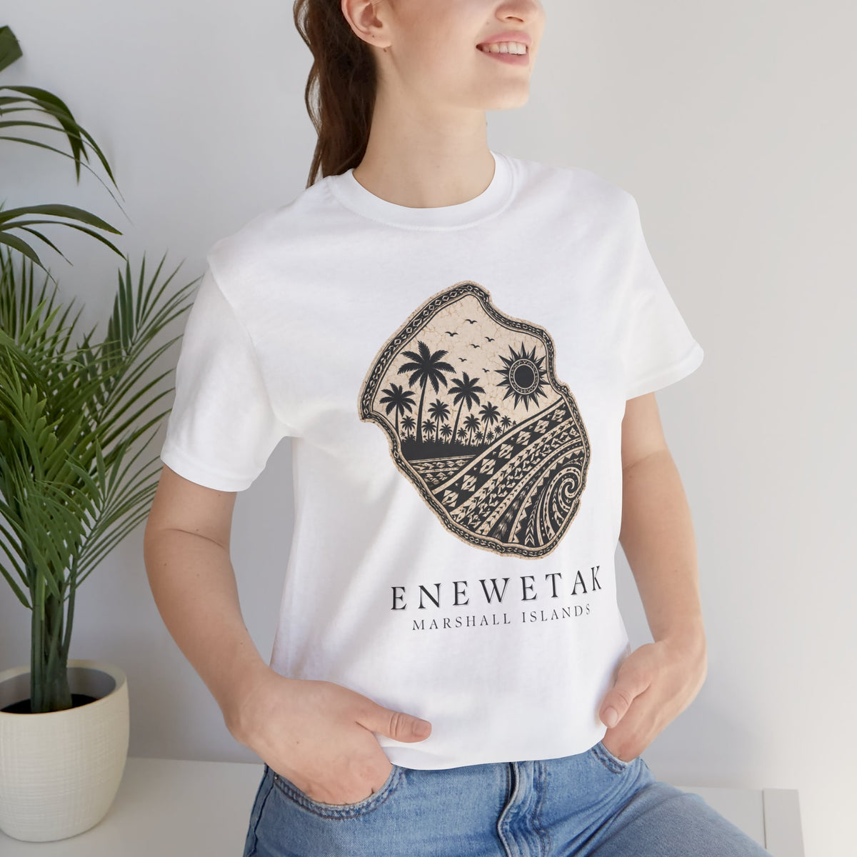 ENEWETAK Tribal Sun Unisex T-Shirt
