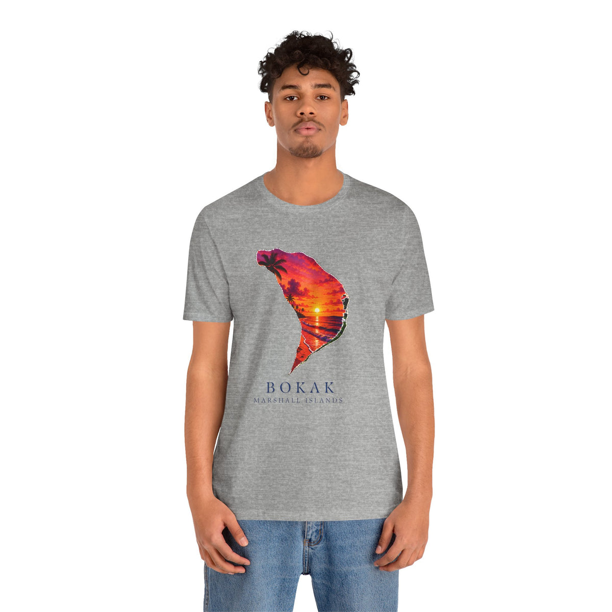BOKAK Orange Sunset Unisex T-Shirt