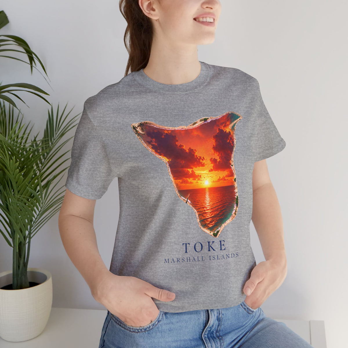 TOKE Orange Sunset Unisex T-Shirt