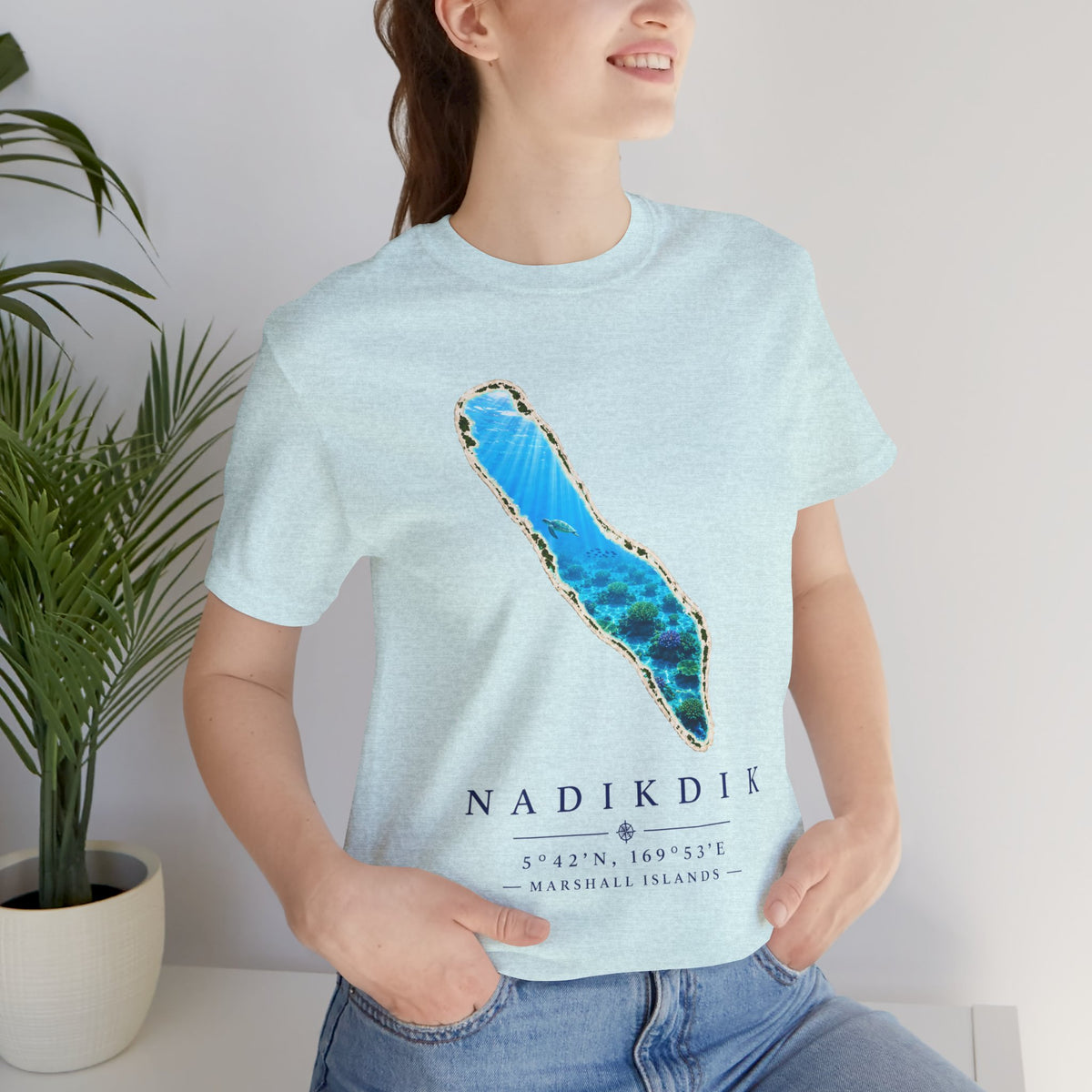 NADIKDIK Ocean Floor Unisex T-Shirt