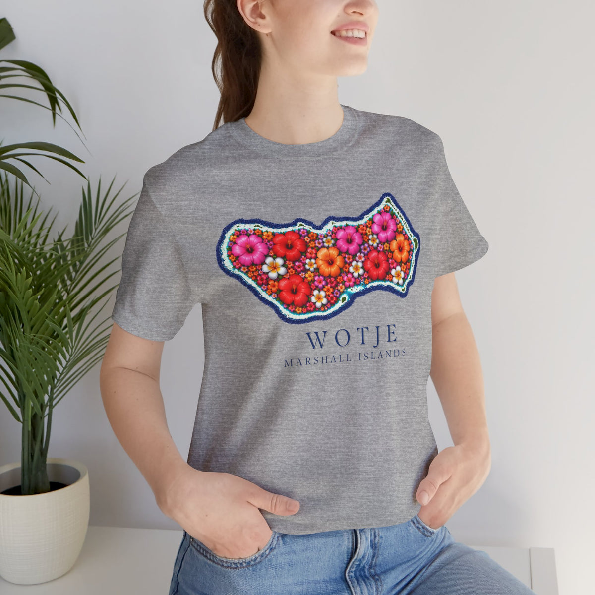 WOTJE FLOWER  Unisex T-Shirt