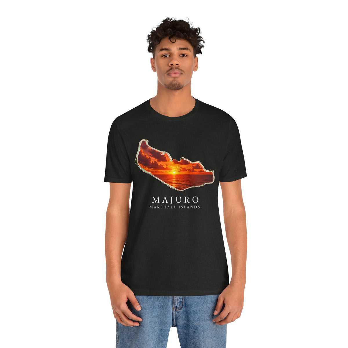 MAJURO Orange Sunset Unisex T-Shirt