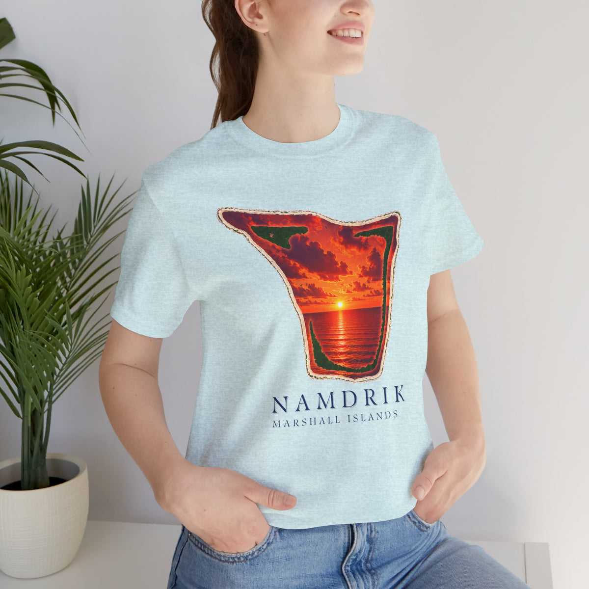 NAMDRIK Orange Sunset Unisex T-Shirt