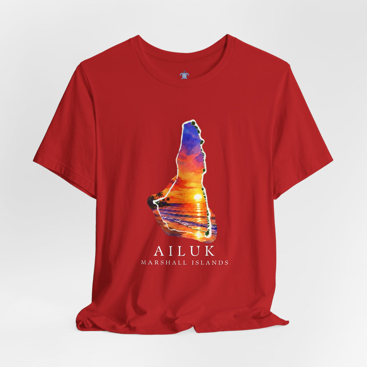 AILUK Orange Sunset Unisex T-Shirt