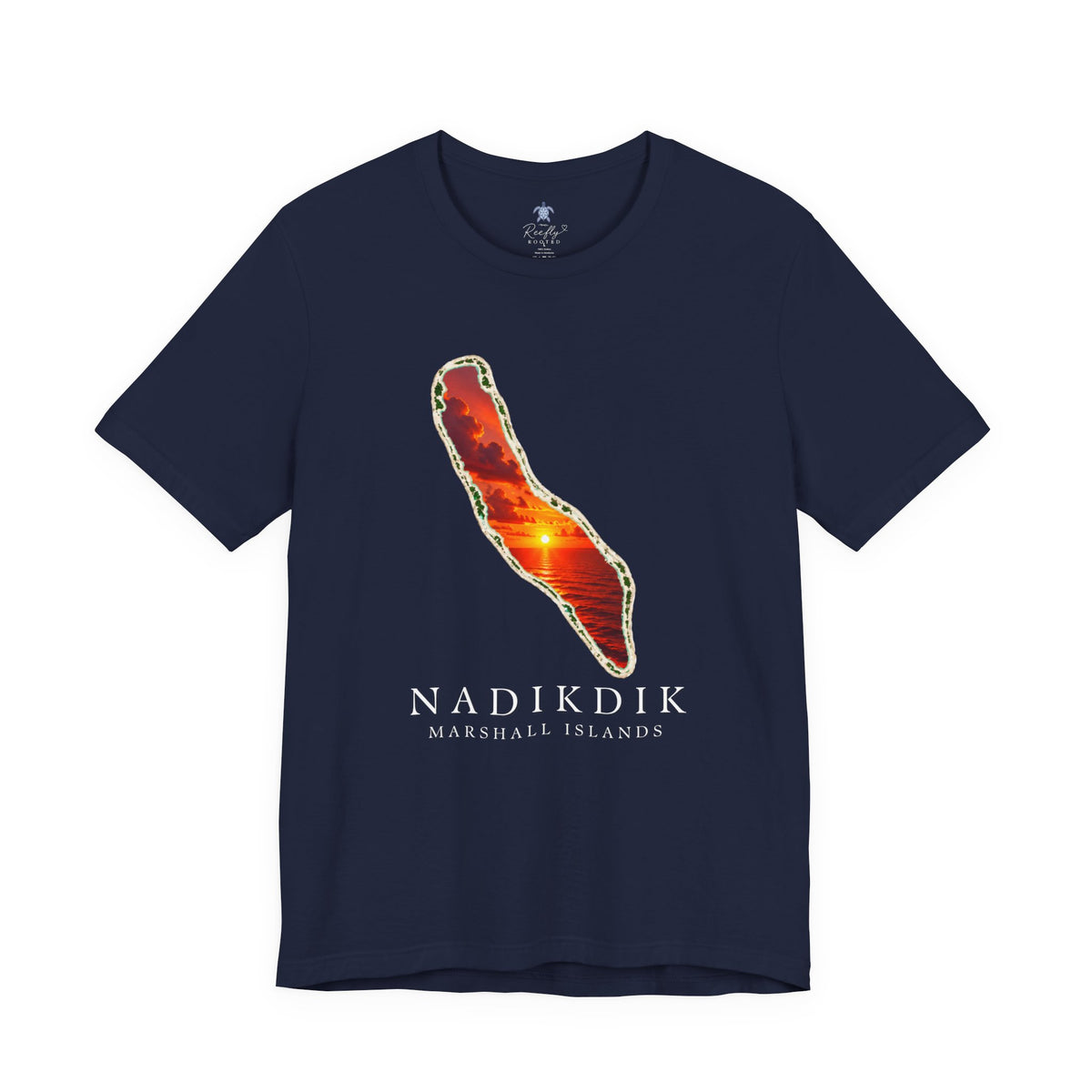 NADIKDIK Orange Sunset Unisex T-Shirt