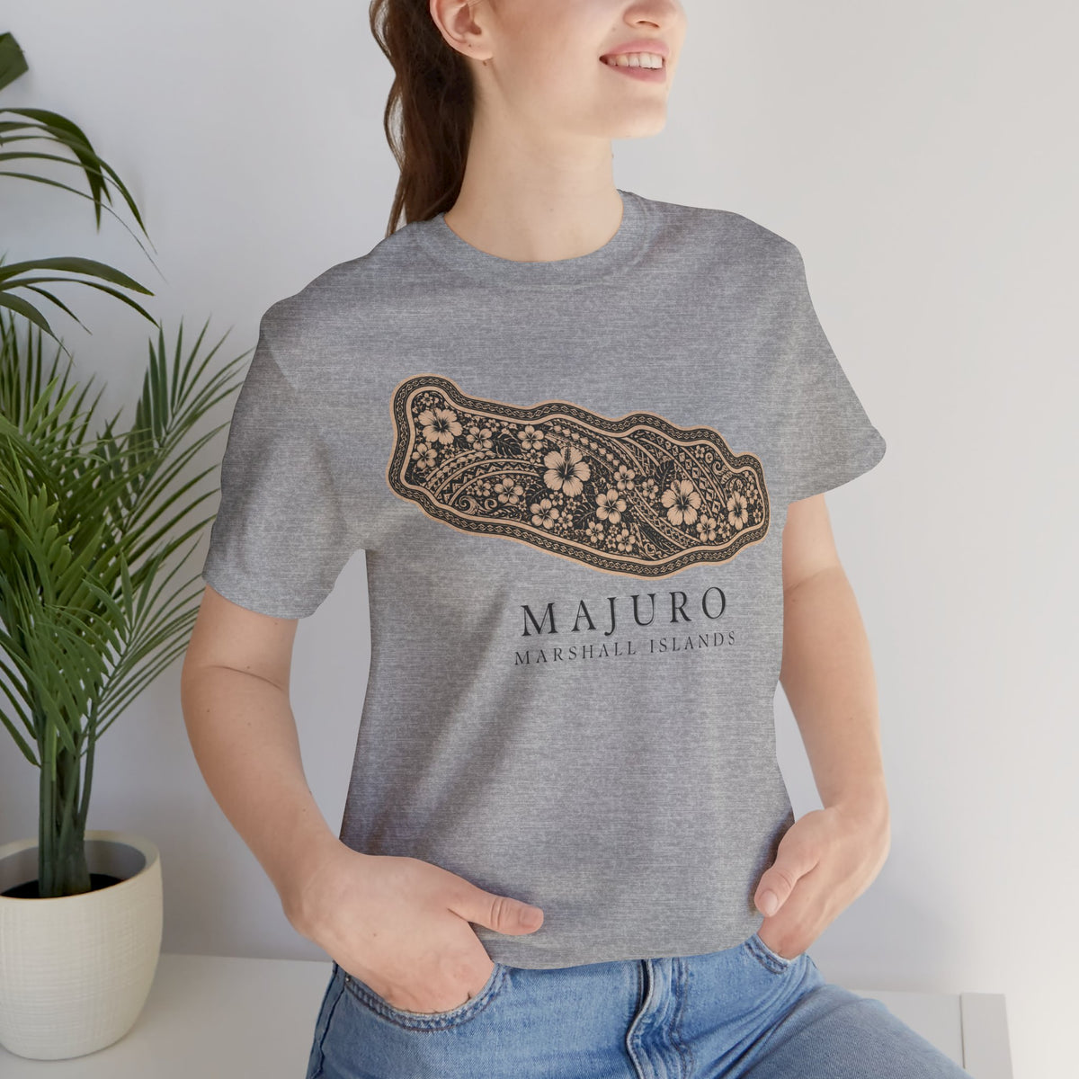 MAJURO Tribal Sun Unisex T-Shirt