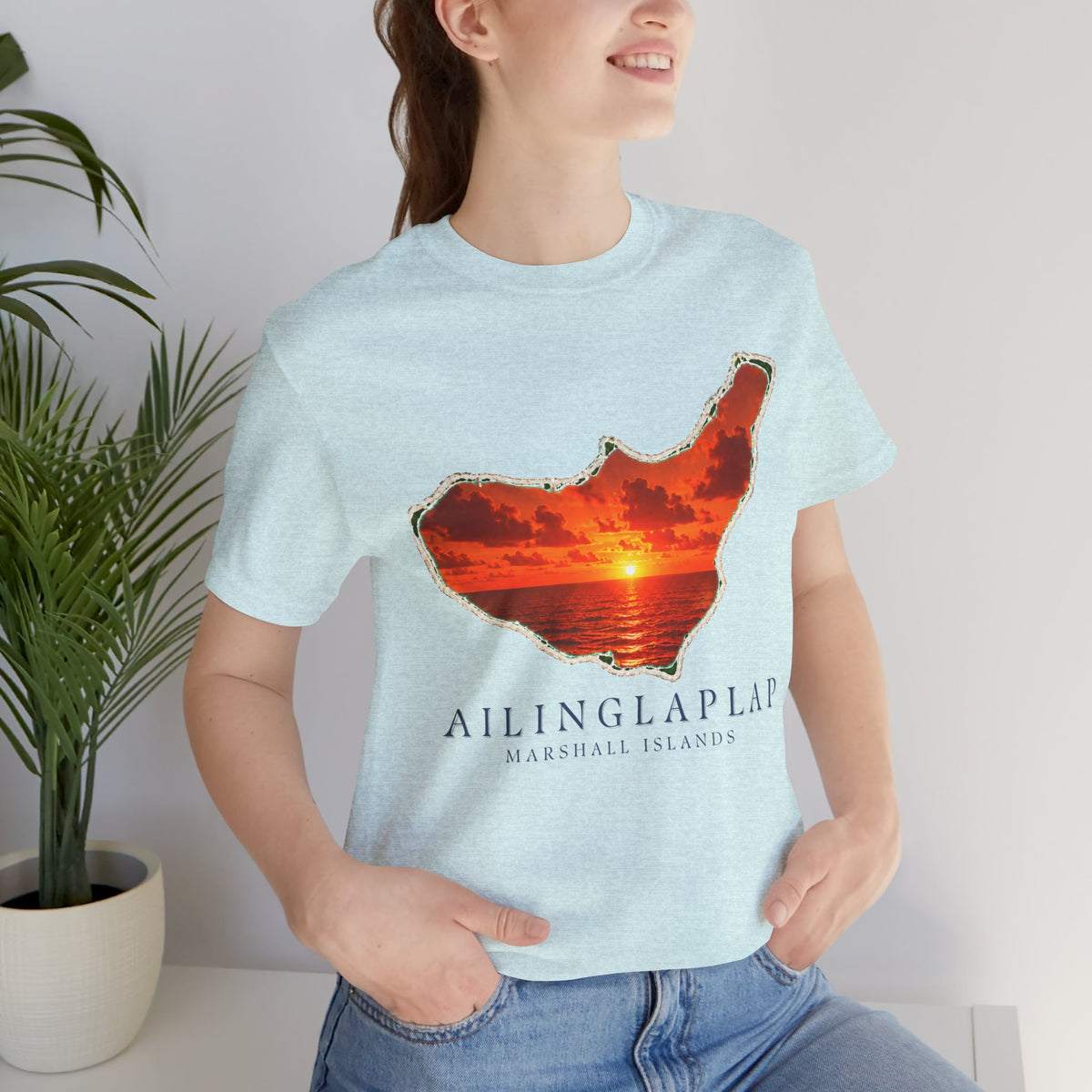 AILINGLAPLAP Orange Sunset Unisex T-Shirt