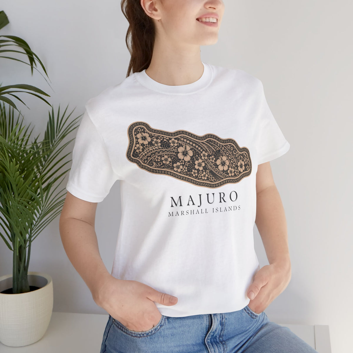 MAJURO Tribal Sun Unisex T-Shirt