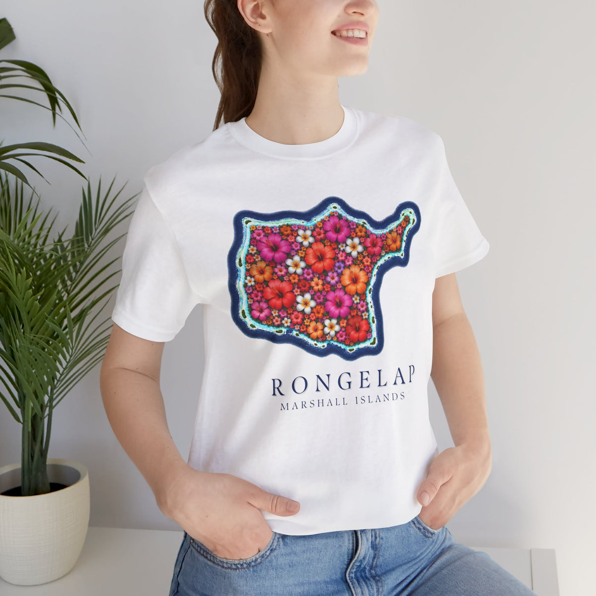 RONGELAP FLOWER  Unisex T-Shirt