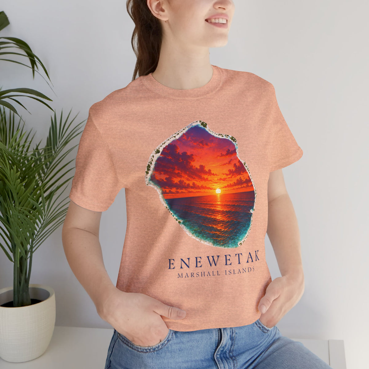 ENEWETAK Orange Sunset Unisex T-Shirt