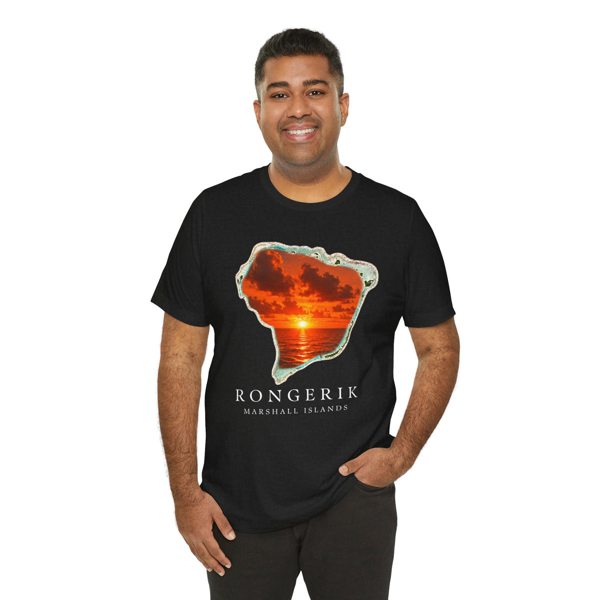 RONGERIK  Orange Sunset Unisex T-Shirt