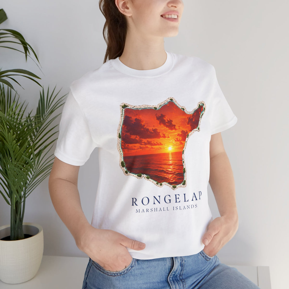 RONGELAP Orange Sunset Unisex T-Shirt