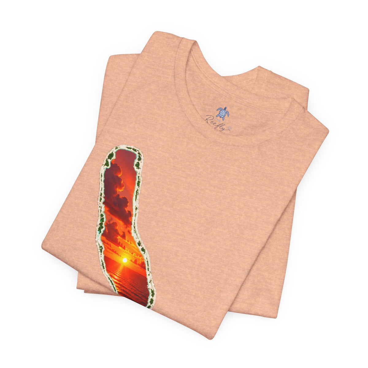 NADIKDIK Orange Sunset Unisex T-Shirt