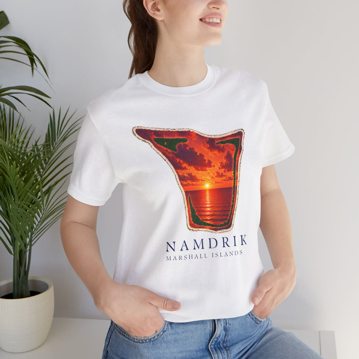 NAMDRIK Orange Sunset Unisex T-Shirt
