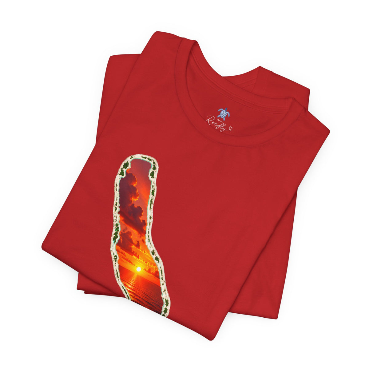 NADIKDIK Orange Sunset Unisex T-Shirt