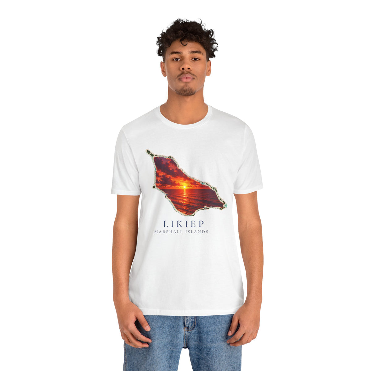 LIKIEP Orange Sunset Unisex T-Shirt