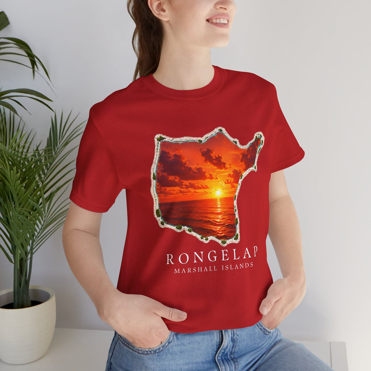 RONGELAP Orange Sunset Unisex T-Shirt