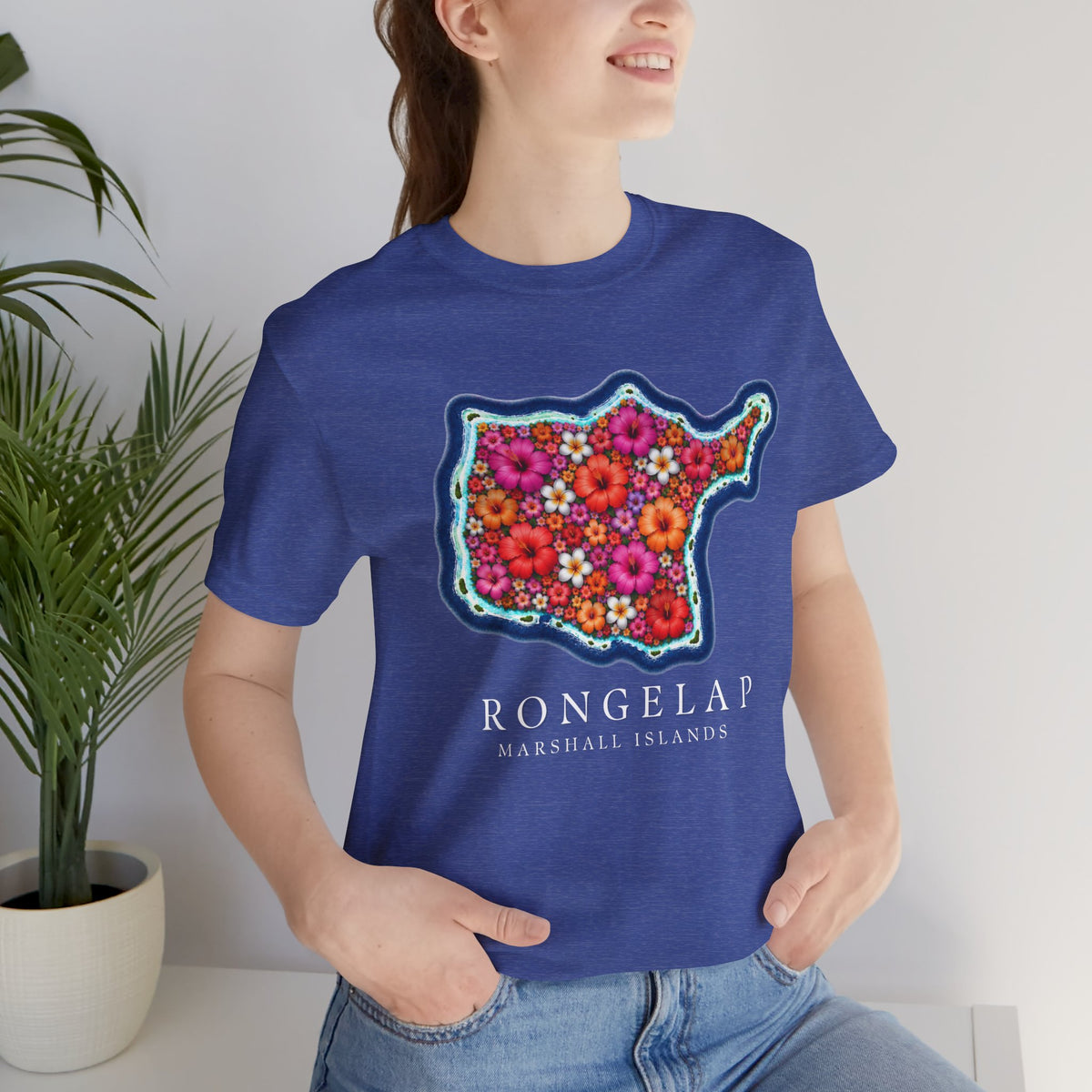 RONGELAP FLOWER  Unisex T-Shirt