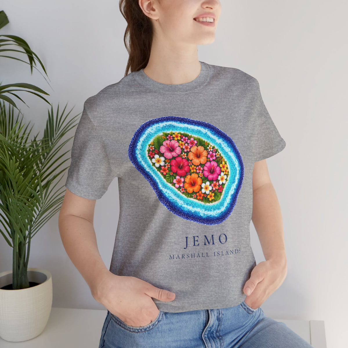 JEMO FLOWER  Unisex T-Shirt