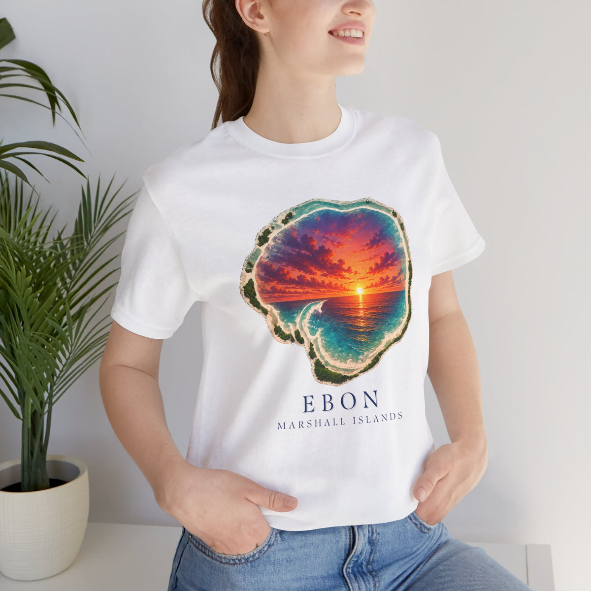EBON Orange Sunset Unisex T-Shirt