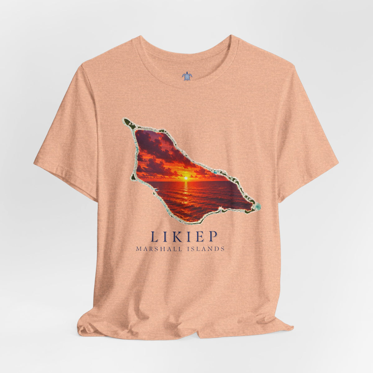 LIKIEP Orange Sunset Unisex T-Shirt