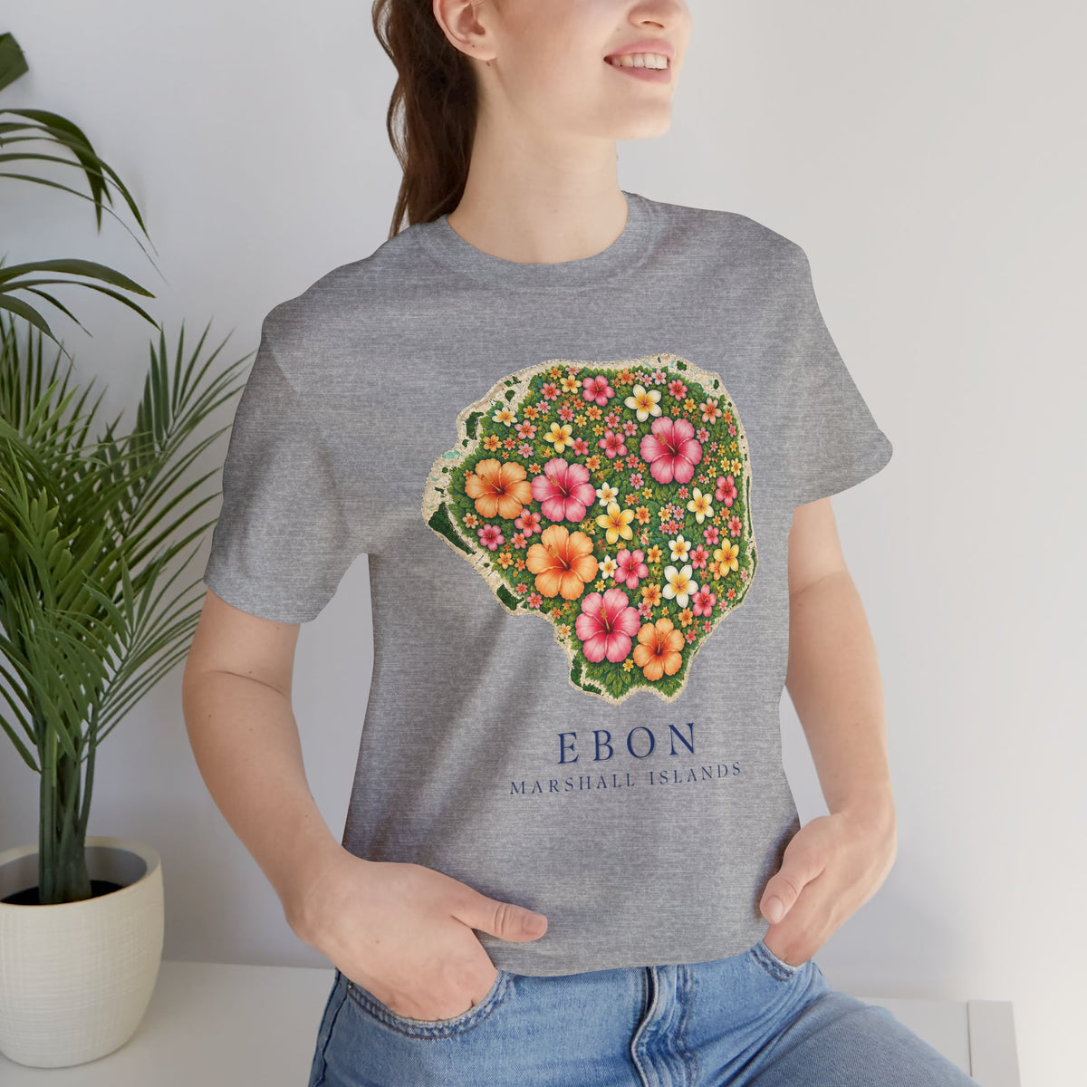 EBON FLOWER  Unisex T-Shirt