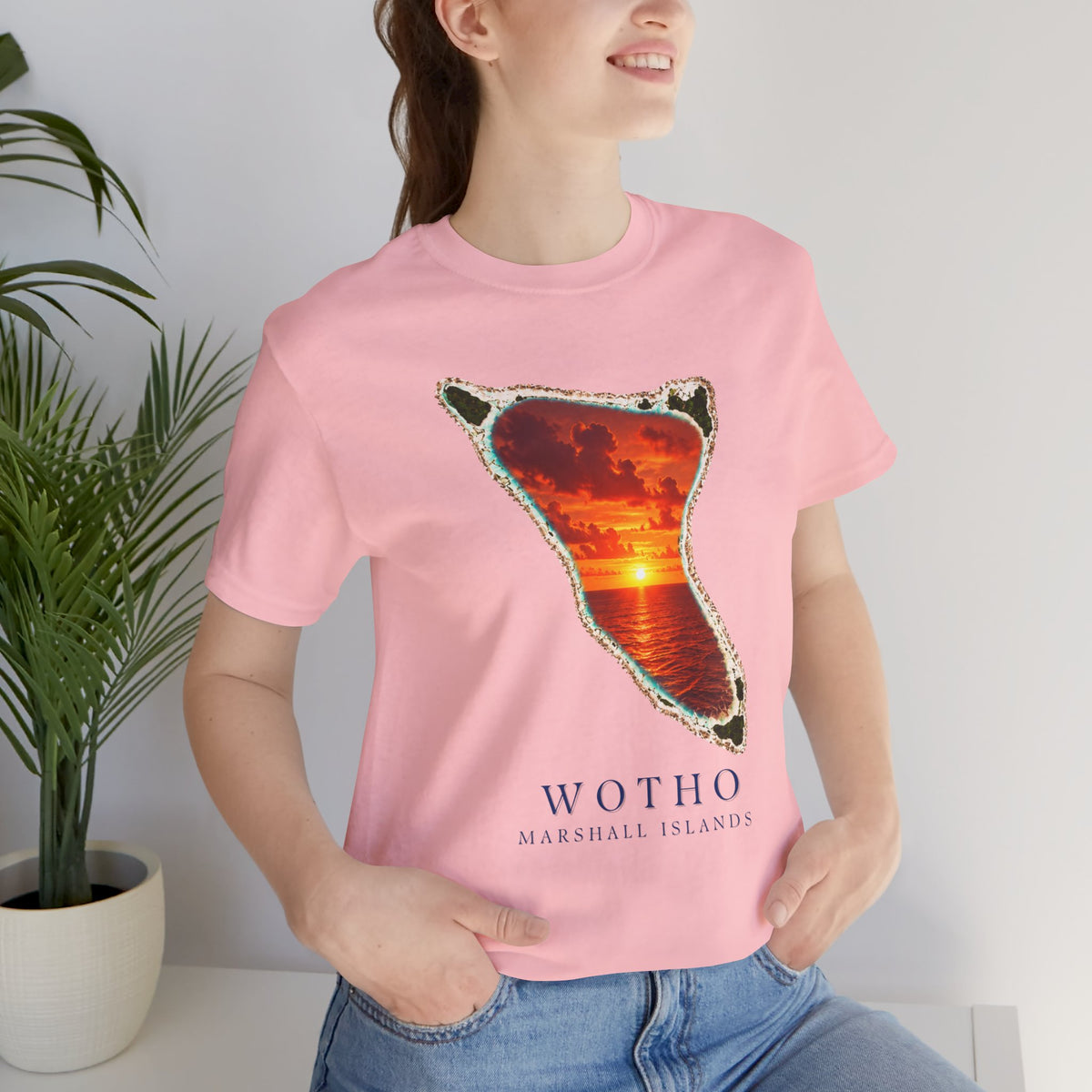 WOTHO Orange Sunset Unisex T-Shirt