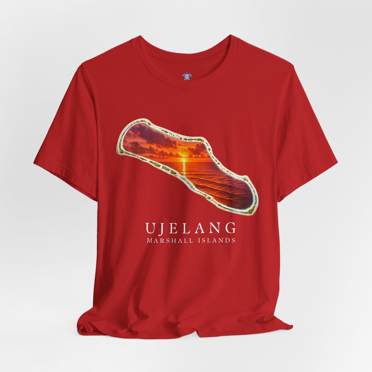 UJELANG Orange Sunset Unisex T-Shirt